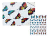 Self-Adhesive Nail Stickers - Butterflies - Nail Art 41