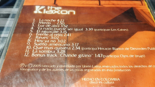 The Klaxon - Obras Públicas - Cd Nuevo Cerrado - Colombia 2