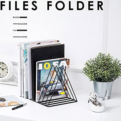 Toresper Magazine Holder 2 Pieces, File Organizer 4