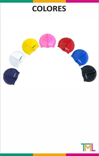 Hydro Silicone Swimming Cap Combo Junior (Pack of 10) 3