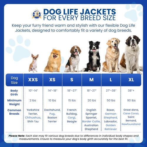 Paws Aboard Red Large Dog Life Jacket 2