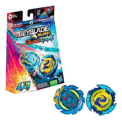 Beyblade Burst Komet Helios H8 Vs Tidal Pandora Epic P8 0