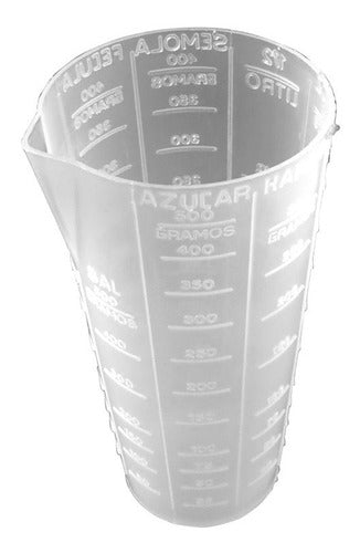 Vaso De Plastico Medidor Relieve Cooper 0