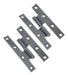 Cima Pack 2 Bisagra Pomela Izquierda 140 Mm Hierro Zinc Puerta 0