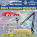 AVG PRO Articulated Microphone Support Bracket for Radio - 270° Rotatable 2