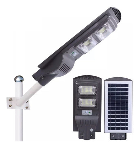 Ledimp Luminaria Solar Led 60W Luz Calida Doble Sensor Ledimp Pilar 0