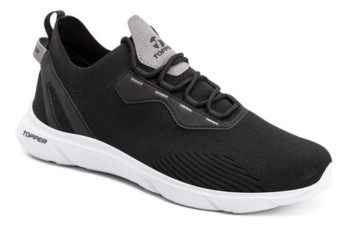 Topper Zapatillas Yucca Negro/ Gris Frost 6