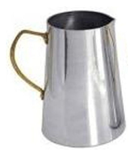 Aluminum Water Jug with Bronze Handle - 1 Liter 0