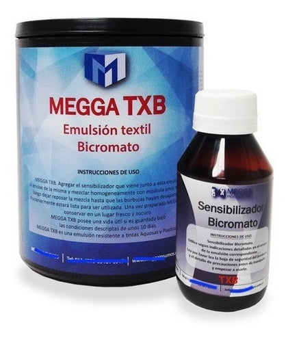 Megga Txb Serigrafica - Emulsión Textil Bicromato 0