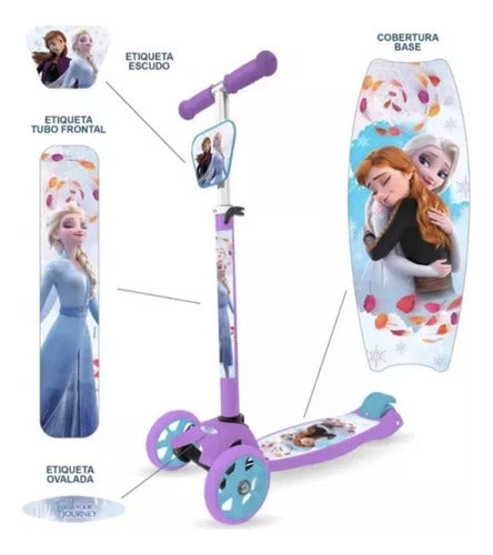 Sebigus Disney Frozen Anti-Tip Reinforced Scooter 1