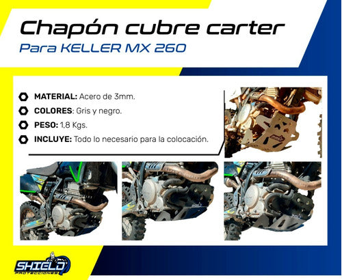 Chapon Cubre Carter Keller Mx 260 Shield® 1