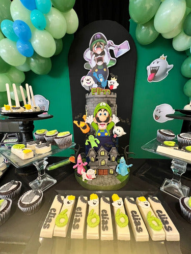 Customized Luigi Mansion Candy Bar for Event Decoration 4