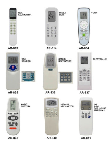 Surrey Carrier Midea Remote Control 5