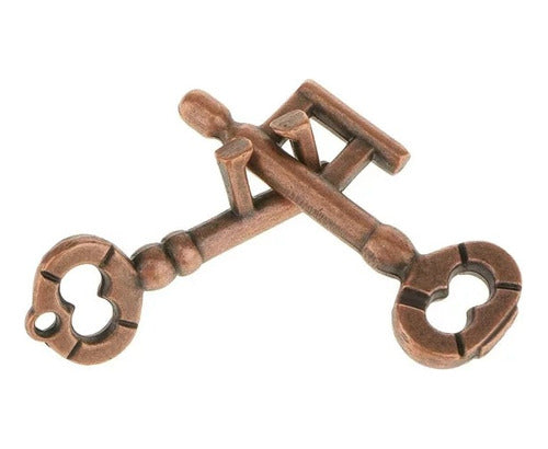 Puzzle Juego Ingenio (tipo Hanayama) Metal - Nivel Medio 1 1