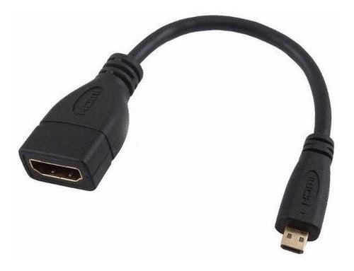 HDMI Female to Micro HDMI Male Adapter V1.4 4k 1080p 0