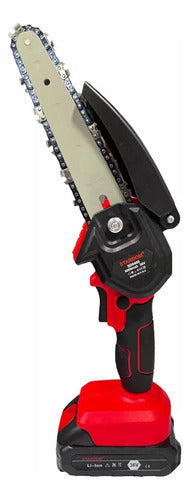 Genérica Mini Portable Wireless Rechargeable Chainsaw 4 - 6 Inch 3