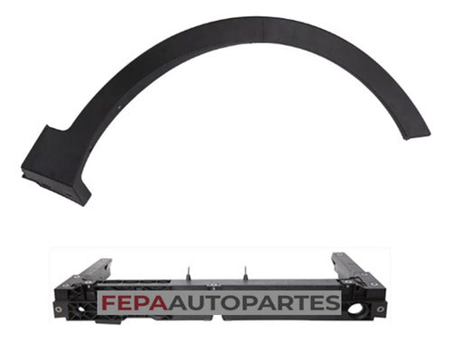 Imported Fender Molding Front Guard Hyundai Santa Fe 17/19 0