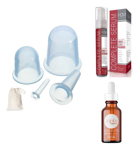 Set Ventosas+ Jojoba+ Complete Serum Reafirma Hidrata S/tacc 0