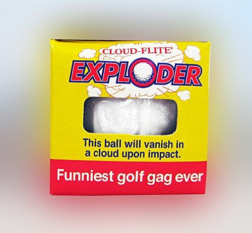 Trick Golfball Company Trick Exploding & Unputtable Golf Ball 3 Pack 1