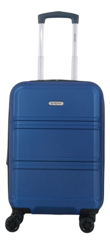 Small Carry On Rigid ABS 20 Inch Gray by Check In 14
