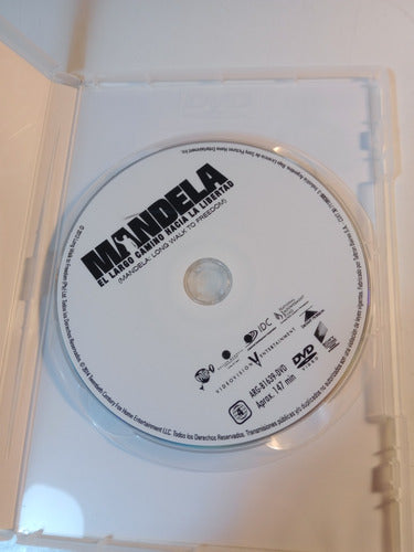 Mandela Película Dvd Como Nueva, Original 1