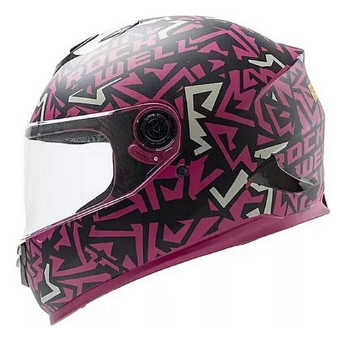 Rockwell Integral Helmet R929 Plain Syrah Matte Graphics 4