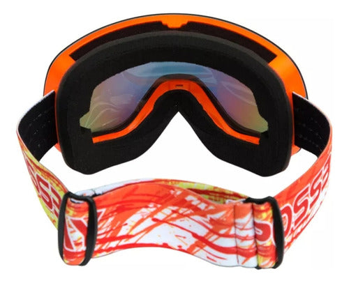 Possbay Ski/Snowboard Goggles with Case - UV Protection, Anti-Fog, Adjustable Strap 5