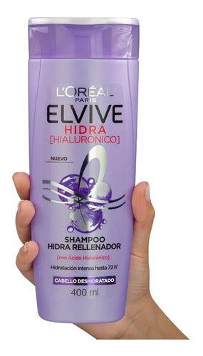 L'Oréal Paris Elvive Hidra Hialurónico Shampoo and Conditioner 400ml 5