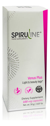 Hg Spiruline- Venos Plus X 100 Cap 0