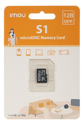 Imou MicroSD Memory Card SDHC S1 C10 128GB 0