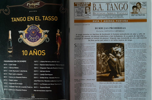 Folleto Revista Buenos Aires Tango 2004 Excelente Estado 1