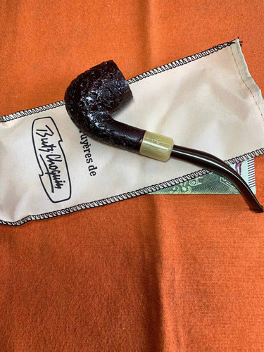 Vintage Butz Choquin Gardian Bent Billard Pipe 1970s 70/80 6