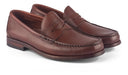 Mc Shoes Classic Brown Leather Moccasin for Men 202206 1