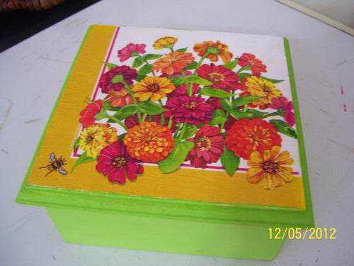 Staff Arte y Deco Tea Box with 4 Divisions 1