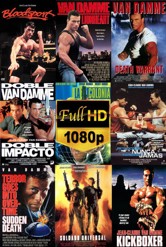 Serie De Peliculas Van Damme Bloodsport Kickboxer 0