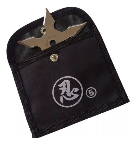 HURIKEN KOHGA Ninja 5-Pointed Throwing Star with Case 6