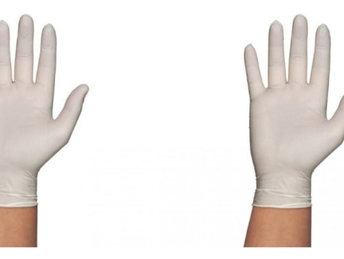 Top Glove Latex Exam Gloves Size M - Pack of 100 2