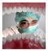 Vinyl 60x60cm Dentistry Smile Healthy Mouth Magnifying Glass 0