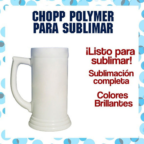 Polymer Chops Sublimable 24 Units Free Shipping 1