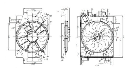 MH Electro Ventilador Renault Duster Oroch 2014 1