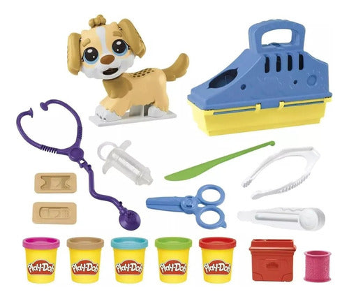 Play-Doh Masa Play Doh Kit Cabina Veterinario Cod F3639 Loony Toys 3