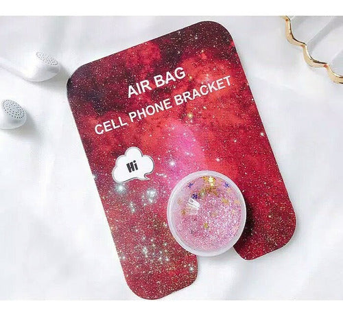 Universal Water and Glitter Cell Phone Ring Holder 12