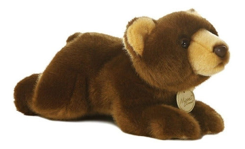 Aurora Miyoni Brown Plush Bear 0