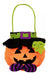 Halloween Bolso Redondo Con Capucha Porta Golosinas En Felpa 0