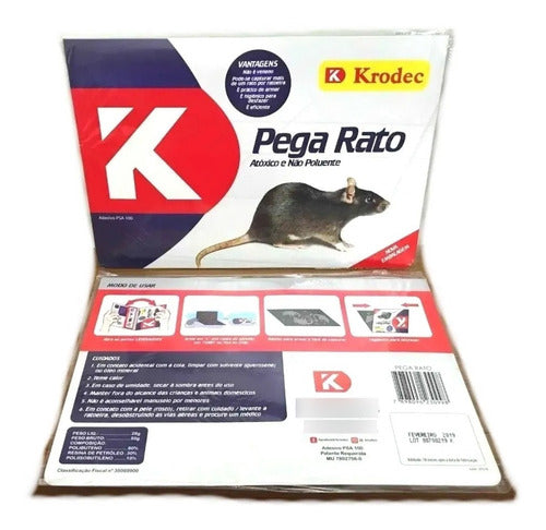 Cola Pega Rato Kit Com 5 Unidades 1