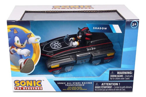 Wabro Pull Back Vehicle Sonic 9cm The Hedgehog All Star Shadow 0