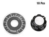 10- Pç Knob Mf-a03 Com Scala De 0-100 1