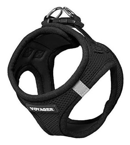 Best Pet Supplies Voyager Step-in Air Dog Harness - All Weather Mesh Step In Vest Harness For Small And Medium Dogs - Black, S 2