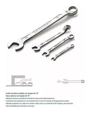 Bremen Combination Wrench Angle 20 mm Cr-V 1