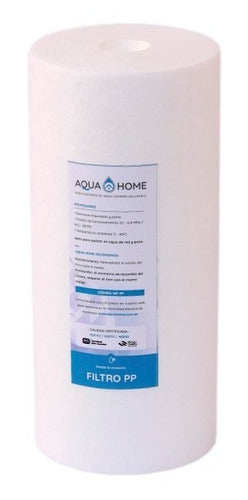 Aqua Home Repuesto Aquahome Pre-filtro Polipropileno Sedimentos 10'' 0